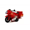 LEAN TOYS Conjunto Veículos de Bombeiros Helicóptero Motor Luz Sons