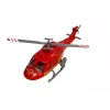 LEAN TOYS Conjunto Veículos de Bombeiros Helicóptero Motor Luz Sons