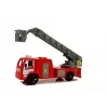 LEAN TOYS Conjunto Veículos de Bombeiros Helicóptero Motor Luz Sons