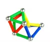 LEAN TOYS Conjunto Magnastix blocos magnéticos 560 + tabuleiro