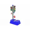 LEAN TOYS Conjunto de Sinais de Trânsito Luzes Sons 23 cm