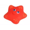 LEAN TOYS Conjunto animais marinhos para o banho, rede de peixe de borracha, 12 peças