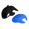 LEAN TOYS Conjunto animais marinhos para o banho, rede de peixe de borracha, 12 peças