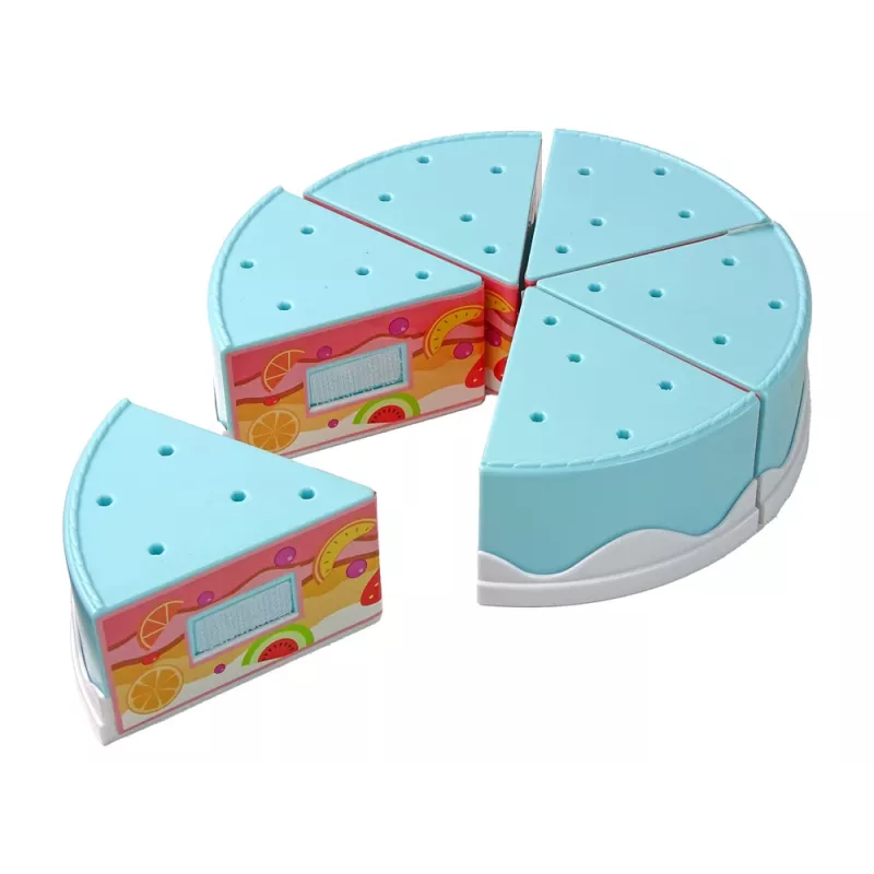 LEAN TOYS conjunto de decorações DIY com velcro de doces bolo bolachas