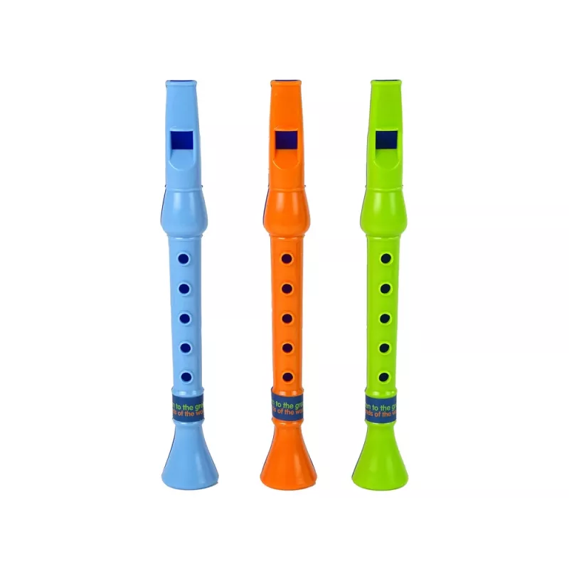 LEAN TOYS Conjunto de três flautas para criança animais