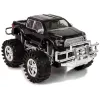 LEAN TOYS Conjunto de veículos camião monstro preto e caravana branca 58 cm