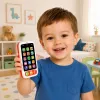 LEAN TOYS Smartphone Brinquedo Educativo Interativo para Crianças com Sons e Luzes