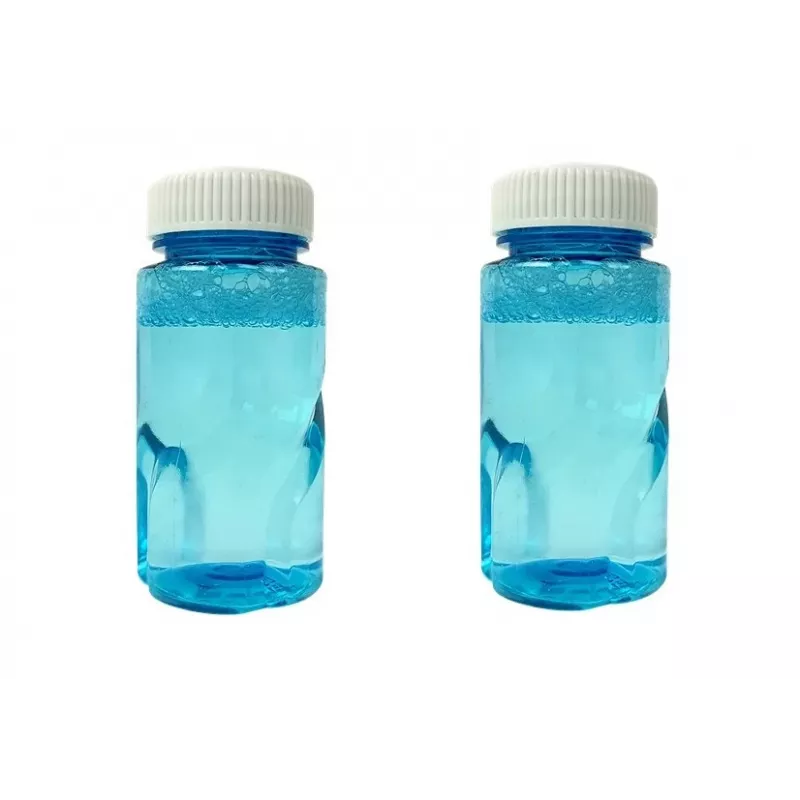 LEAN TOYS Pistola de Bolhas de Sabão Flamingo Azul
