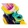 LEAN TOYS locomotiva de bolhas de sabão com luz e som, azul