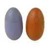 LEAN TOYS Pistola de Bolas de Sabão Dinossauro Líquido Ovo Amarelo
