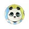 LEAN TOYS Bola macia pequena com padrões e cores para bebé 7 cm de diâmetro