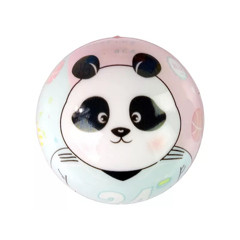 LEAN TOYS Bola macia pequena com padrões e cores para bebé 7 cm de diâmetro