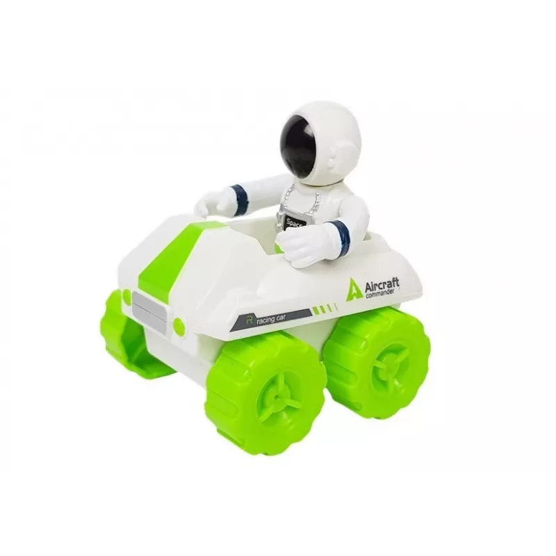 LEAN TOYS Foguetão Espacial Astronauta Cosmos Luz e Som – Foguetão eletrónico a pilhas com figura de astronauta (3x AA)
