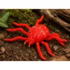 LEAN TOYS Spider Red Figura de borracha esticável realista 12 cm