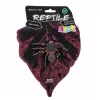 LEAN TOYS Spider Tarantula Figura de borracha esticável realista preta 10 cm