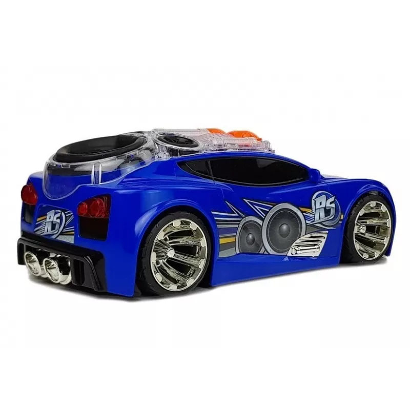 LEAN TOYS Carro Desportivo DJ com Altifalantes de Teto, Música, Luzes
