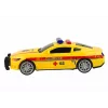 LEAN TOYS Carro desportivo ambulância com luzes e som amarelo