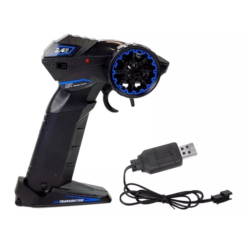 Mota desportiva radiocomandada LEAN TOYS 2.4G Racer alcance 35m azul