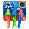 Brinquedo de mergulho lula água-viva para criança piscina banho conjunto de 3