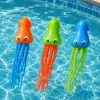 Brinquedo de mergulho lula água-viva para criança piscina banho conjunto de 3