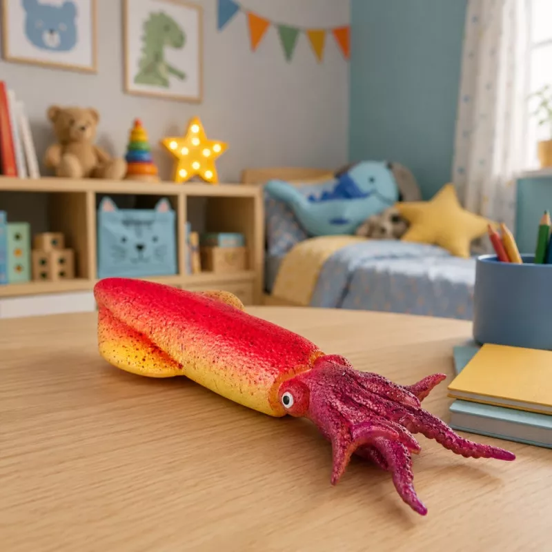 Figura de borracha de polvo esticável LEAN TOYS animal marinho realista 14 cm