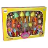 LEAN TOYS Conjunto de doces gelado cupcakes molhos colheres