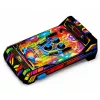 LEAN TOYS Máquina de flippers de mesa - jogo de flippers eletrónico com visor LED de pontos, sons e luzes intermitentes - multicolor, 1 jogador, a partir dos 6 anos