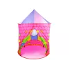 LEAN TOYS Tenda palácio castelo de princesas base para crianças rosa