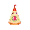LEAN TOYS Tenda tipi para o jardim para crianças