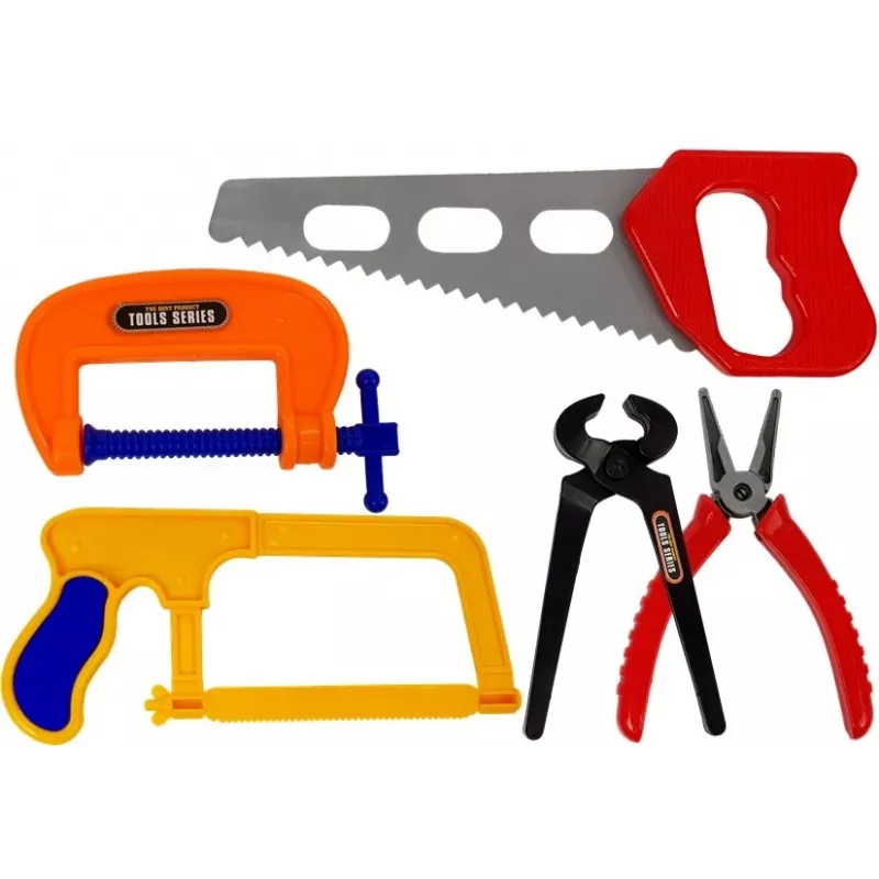 LEAN TOYS Conjunto de ferramentas para pequenos artesãos 37 peças