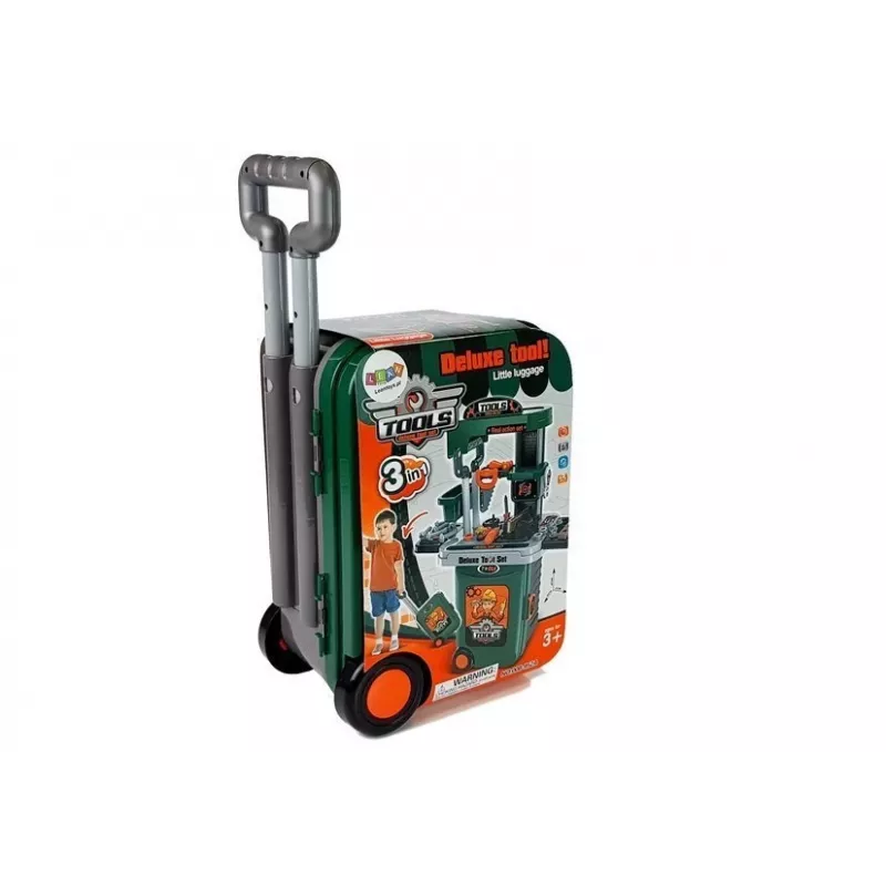 LEAN TOYS Conjunto de Ferramentas em Trolley Oficina Serra Chaves de Fendas