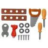 LEAN TOYS Conjunto de Ferramentas em Trolley Oficina Serra Chaves de Fendas