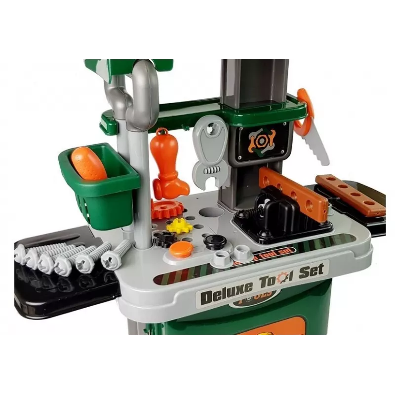 LEAN TOYS Conjunto de Ferramentas em Trolley Oficina Serra Chaves de Fendas