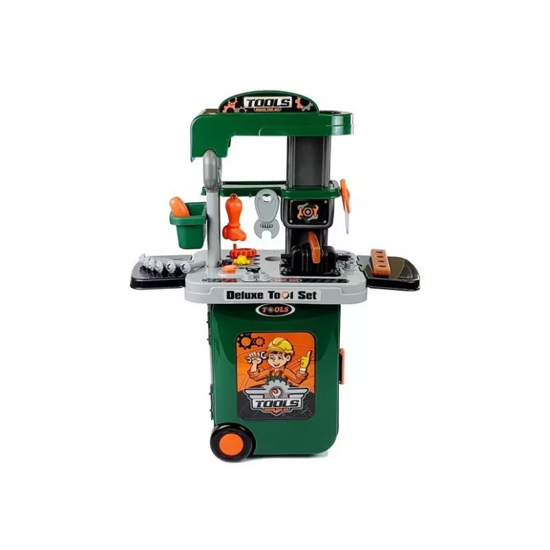 LEAN TOYS Conjunto de Ferramentas em Trolley Oficina Serra Chaves de Fendas