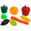 LEAN TOYS Mercado de Brincar com Carrinho de Compras, Caixa, Scanner e Alimentos