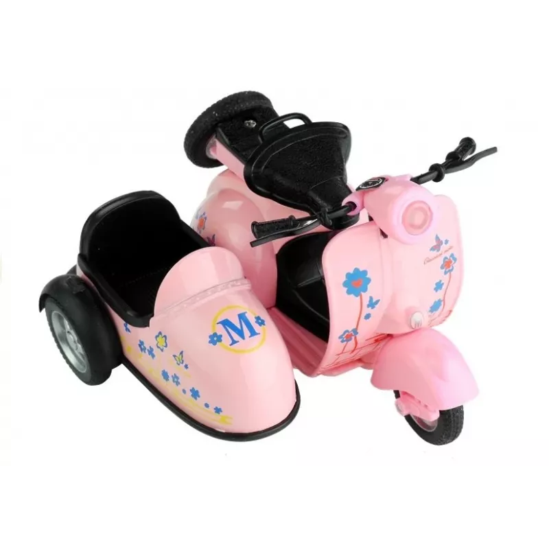 LEAN TOYS Mota de brinquedo 3 cores Conduzir luzes jogo 1:14