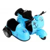 LEAN TOYS Mota de brinquedo 3 cores Conduzir luzes jogo 1:14