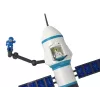 LEAN TOYS Missão espacial de brinquedo rampa de lançamento de foguetão e astronautas 15 elementos