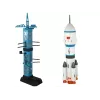 LEAN TOYS Missão espacial de brinquedo rampa de lançamento de foguetão e astronautas 15 elementos