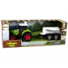 LEAN TOYS Trator para crianças com reboque carro de quinta