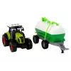LEAN TOYS Trator para crianças com reboque cisterna de quinta