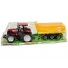 LEAN TOYS Trator basculante vermelho trator amarelo 50 cm