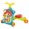 LEAN TOYS Andador empurrador trotinete mesa educativa painel interativo 5 em 1 colorido