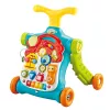 LEAN TOYS Andador empurrador trotinete mesa educativa painel interativo 5 em 1 colorido