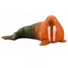 LEAN TOYS Figura de borracha morsa elástica realista mamífero marinho 13 cm