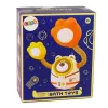 LEAN TOYS Brinquedo de Banho Urso Astronauta Duche com Circulação de Água Ventosas