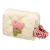 LEAN TOYS Conjunto de beleza de madeira com maquilhagem e bolsa de cosmética, acessórios 16 unid.