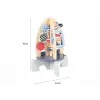 LEAN TOYS martelo de madeira contas de aprendizagem engrenagens