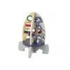 LEAN TOYS martelo de madeira contas de aprendizagem engrenagens