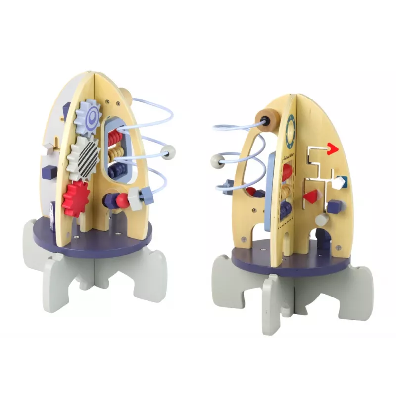 LEAN TOYS martelo de madeira contas de aprendizagem engrenagens